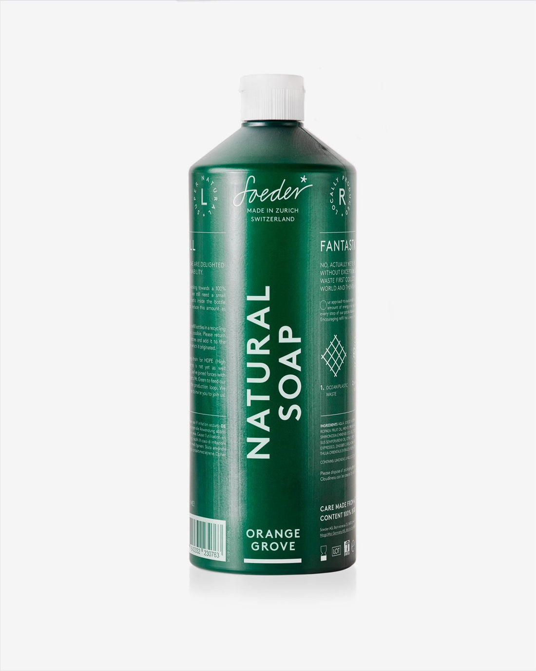 Naturlig såpe Orange Grove 1000ml - Soeder Norge